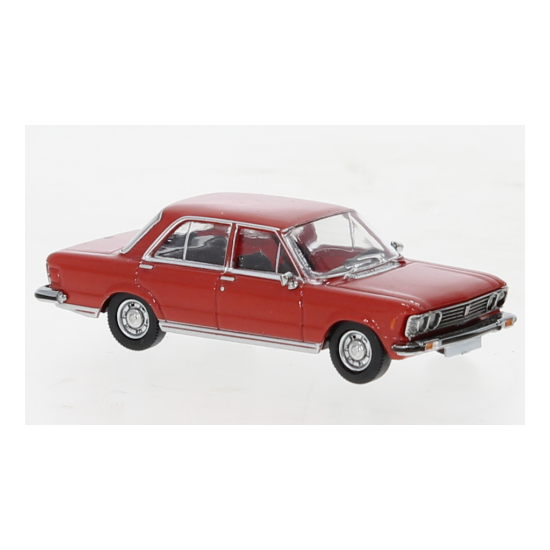 Brekina 870636 – Fiat 130 Czerwony 1969 – Skala 1:87